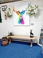 Load image into Gallery viewer, Stag Oil On Canvas - Charlotte Rose Interiors
