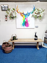 Load image into Gallery viewer, Stag On A Plinth - Charlotte Rose Interiors
