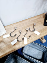 Load image into Gallery viewer, Cast Wall Hooks With Porcelain Top
