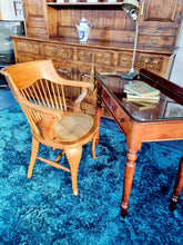 Load image into Gallery viewer, Edwardian Oak Captains Chair
