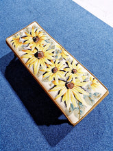 Load image into Gallery viewer, Antique Sun Flower Foot Stool
