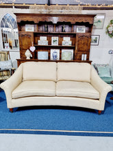 Load image into Gallery viewer, Handmade Large Two Seater Sofa With Brass Castors

