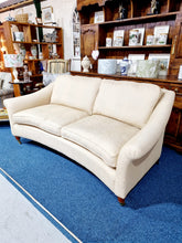 Load image into Gallery viewer, Handmade Large Two Seater Sofa With Brass Castors
