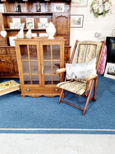 Load image into Gallery viewer, Antique Oak Glazed Bookcase
