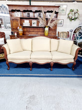 Load image into Gallery viewer, Mahogany Show Frame Three Seater Sofa
