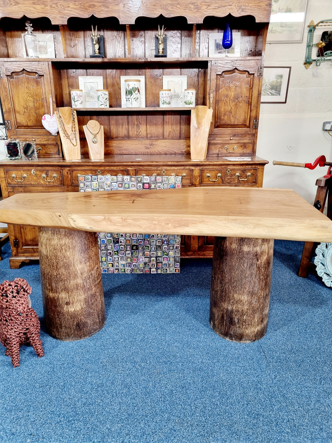 Solid Teak Dining/Console Table