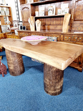 Load image into Gallery viewer, Solid Teak Dining/Console Table
