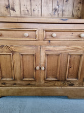 Load image into Gallery viewer, Large Farmhouse Pine Dresser
