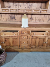 Load image into Gallery viewer, Large Farmhouse Pine Dresser
