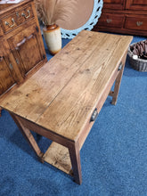 Load image into Gallery viewer, Old Pine Kitchen Serving Table
