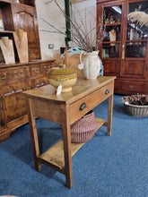 Load image into Gallery viewer, Old Pine Kitchen Serving Table

