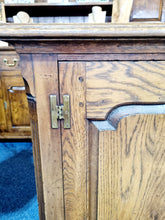 Load image into Gallery viewer, Solid Oak Two Door Cupboard In The Manner Of Titchmarsh &amp; Goodwin
