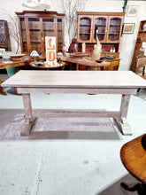 Load image into Gallery viewer, Limed Oak Refectory Table
