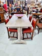 Load image into Gallery viewer, Limed Oak Refectory Table
