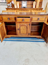 Load image into Gallery viewer, Solid Carved Oak Sideboard
