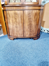 Load image into Gallery viewer, Mahogany Astral Glazed Corner Cupboard

