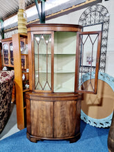 Load image into Gallery viewer, Mahogany Astral Glazed Corner Cupboard
