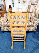 Load image into Gallery viewer, Beech Ladder Back Rocking Chair
