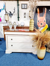 Load image into Gallery viewer, Chest Of Drawers In A White Distressed Finish

