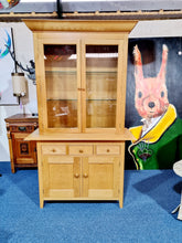 Load image into Gallery viewer, Marks &amp; Spencer Light Oak Glazed Dresser
