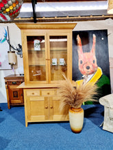 Load image into Gallery viewer, Marks &amp; Spencer Light Oak Glazed Dresser
