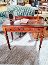 Load image into Gallery viewer, Victorian Mahogany Writing Table/Console Table
