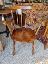 Load image into Gallery viewer, Victorian Oak &amp; Beech Carver Chair
