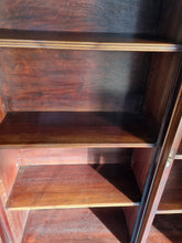 Load image into Gallery viewer, Mahogany Breakfront Bookcase
