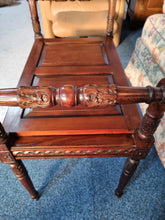 Load image into Gallery viewer, Regency Style Mahogany Window Seat
