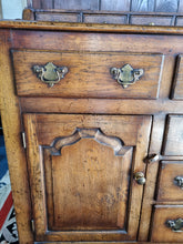 Load image into Gallery viewer, Antique Oak Farmhouse Dresser Shelf Sideboard
