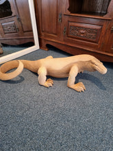 Load image into Gallery viewer, Large Wooden Komodo Dragon
