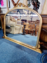 Load image into Gallery viewer, Gilt Overmantle Mirror
