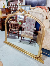 Load image into Gallery viewer, Gilt Overmantle Mirror
