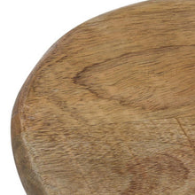 Load image into Gallery viewer, Large Round Hanging Hard Wood Chopping Board
