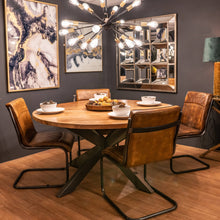 Load image into Gallery viewer, Live Edge Collection Large Round Dining Table
