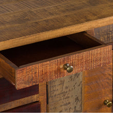 Load image into Gallery viewer, Multi Draw Reclaimed Industrial Chest With Brass Handle
