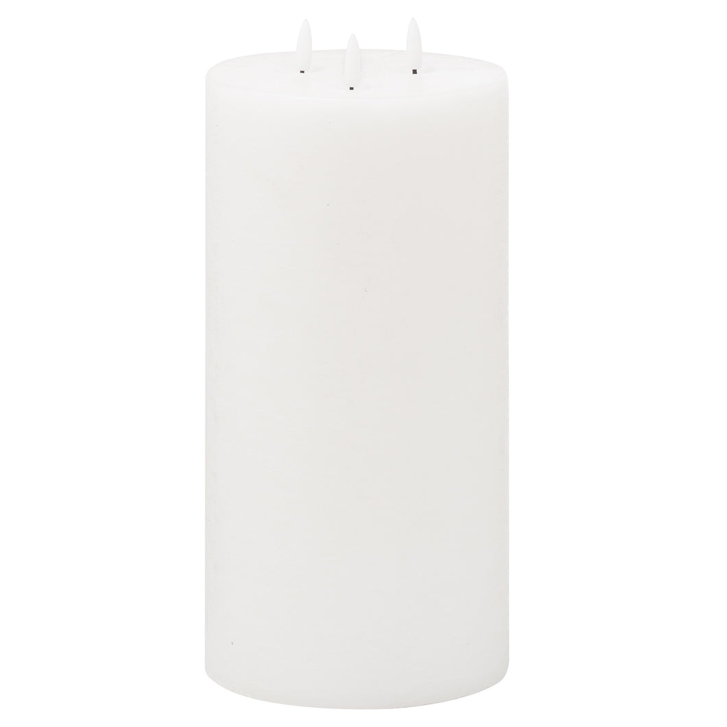 Luxe Collection Natural Glow 6x12 LED White Candle