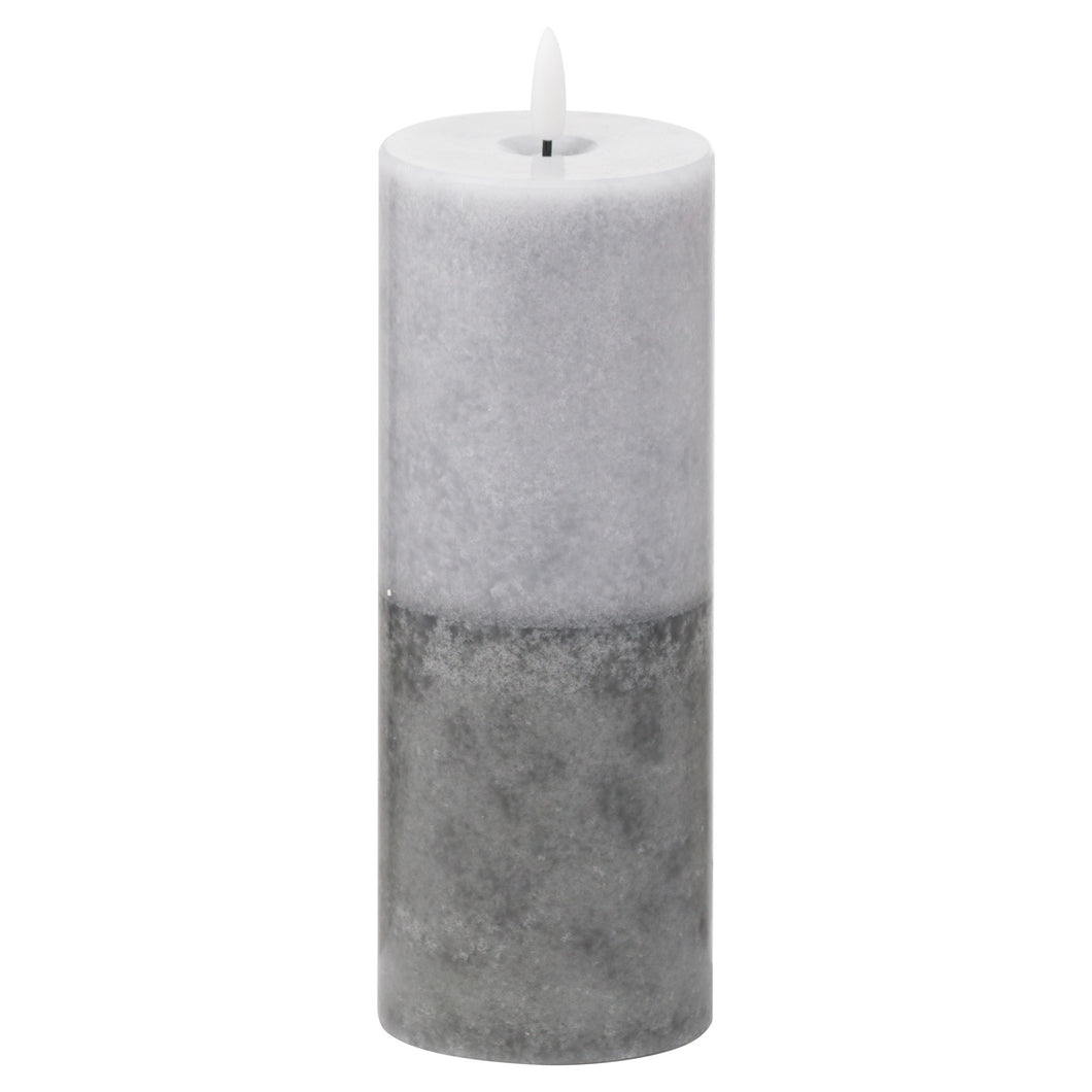 Luxe Collection Natural Glow 3x8 Stone LED Candle