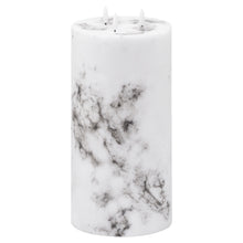 Load image into Gallery viewer, Luxe Collection Natural Glow 6x12 Marble Effect LED Candle
