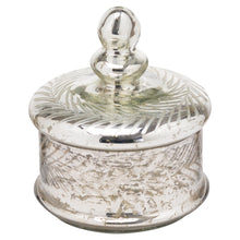 Load image into Gallery viewer, Silver Foil Effect Small Trinket Jar
