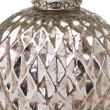 Load image into Gallery viewer, The Noel Collection Silver Large Honeycomb Bauble
