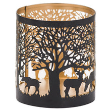 Load image into Gallery viewer, Small Glowray Stag In Forest Lantern
