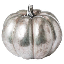 Load image into Gallery viewer, Large Silver Foil Pumpkin
