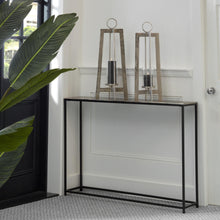 Load image into Gallery viewer, Farrah Collection Silver Console Table
