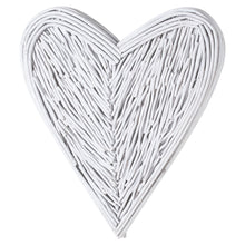 Load image into Gallery viewer, Small White Willow Branch Heart
