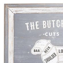 Load image into Gallery viewer, Butchers Cuts Lamb Wall Plaque
