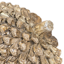 Load image into Gallery viewer, Gold Pinecone
