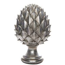 Load image into Gallery viewer, Large Silver Pinecone Finial
