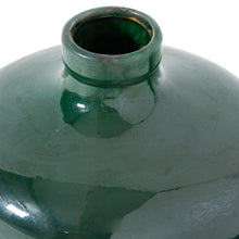Load image into Gallery viewer, Garda Emerald Glazed Eve Vase
