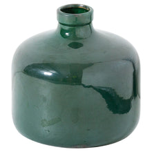 Load image into Gallery viewer, Garda Emerald Glazed Eve Vase
